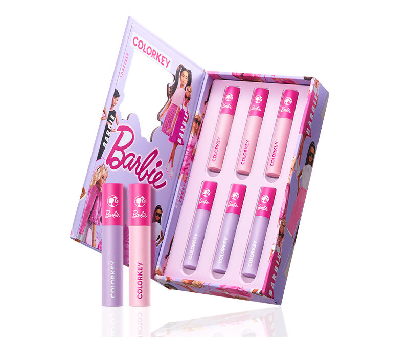 Colorkey X Barbie Mini Lip Gloss Set