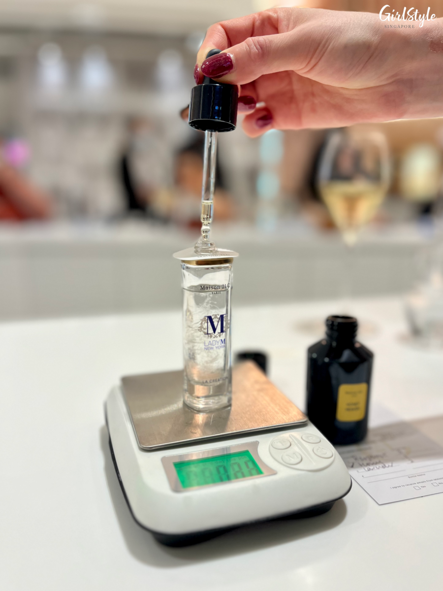 Lady M x Maison 21G Perfume Workshop