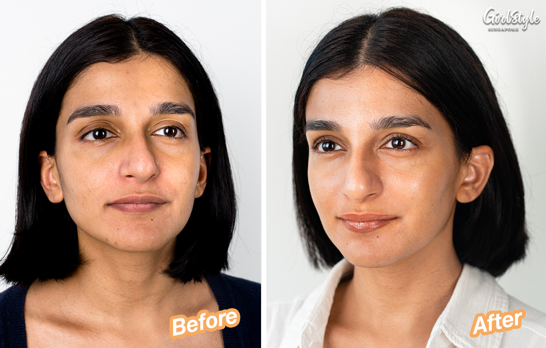 After ten days of testing the LANEIGE Radian-C Double Active Brightening Essence and Cream, I noticed a subtle radiance and a more even-toned complexion.