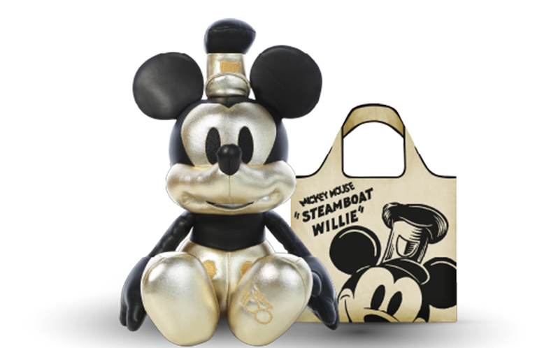 FairPrice Disney100 PU Plush with Tote Bag