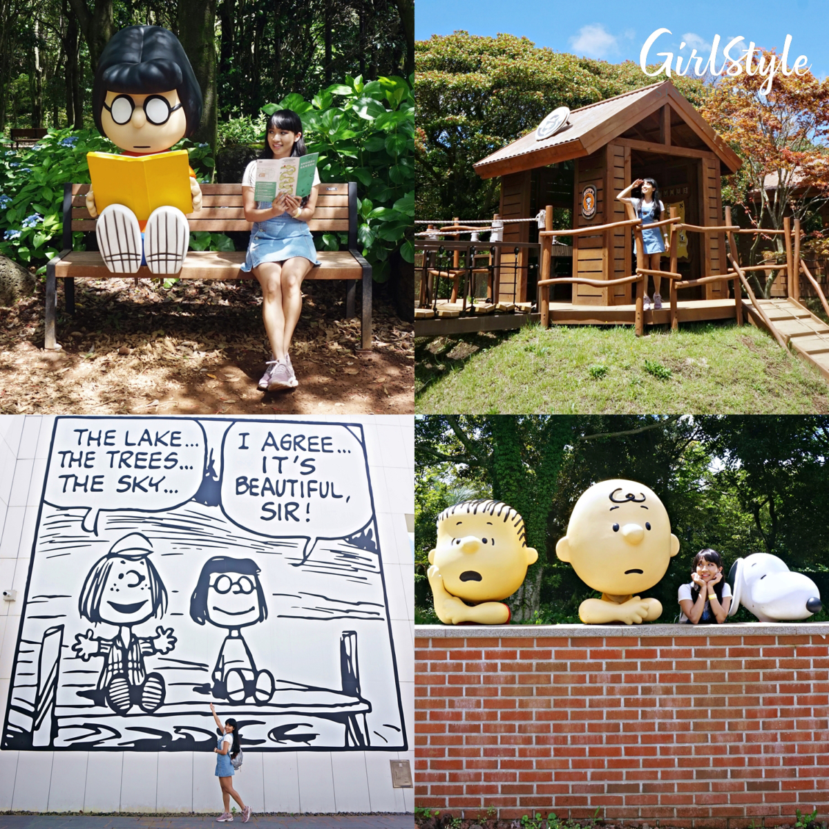 Snoopy Garden Jeju Korea