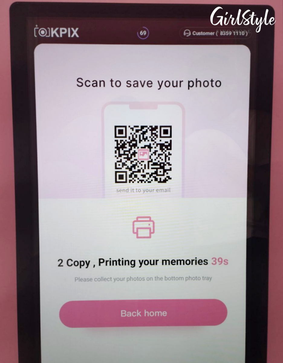 KPIX Korean-style Selfie Photo Booth Singapore