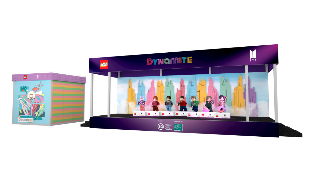 LEGO BTS Big Builds Stage