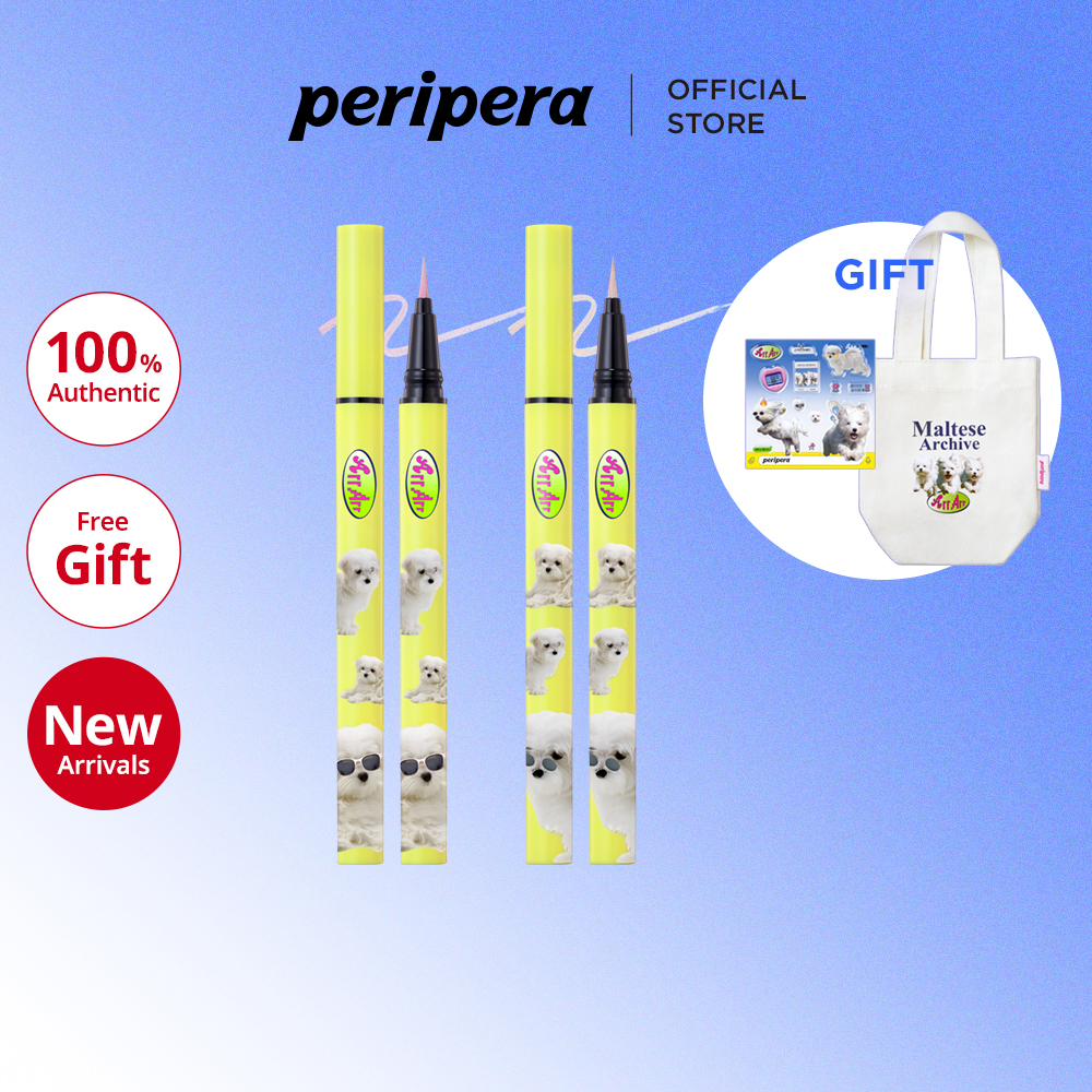 Peripera x Maltese Archive Ink Thin Thin Brush Liner