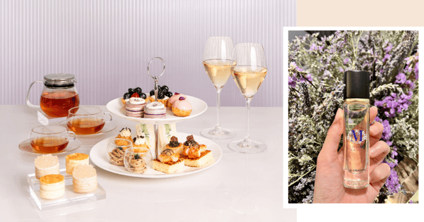 Lady M Singapore's New Afternoon Tea Set Has Lavender Mille Crêpes Cake & A Maison 21G Perfume Workshop