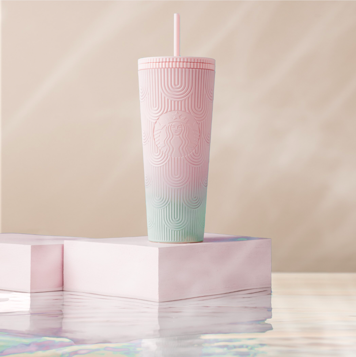 Starbucks Siren Gradient Pink Blue Cold Cup - Pastel Wonderland Singapore