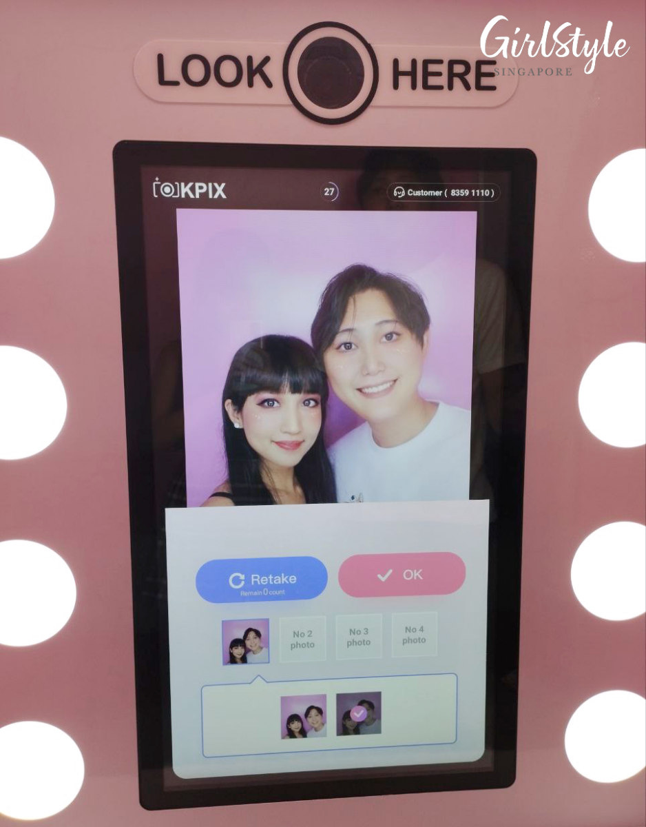 KPIX Korean-style Selfie Photo Booth Singapore