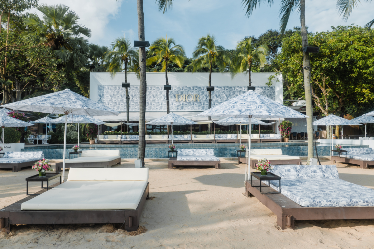 Dioriviera Pop-up at Tanjong Beach Club