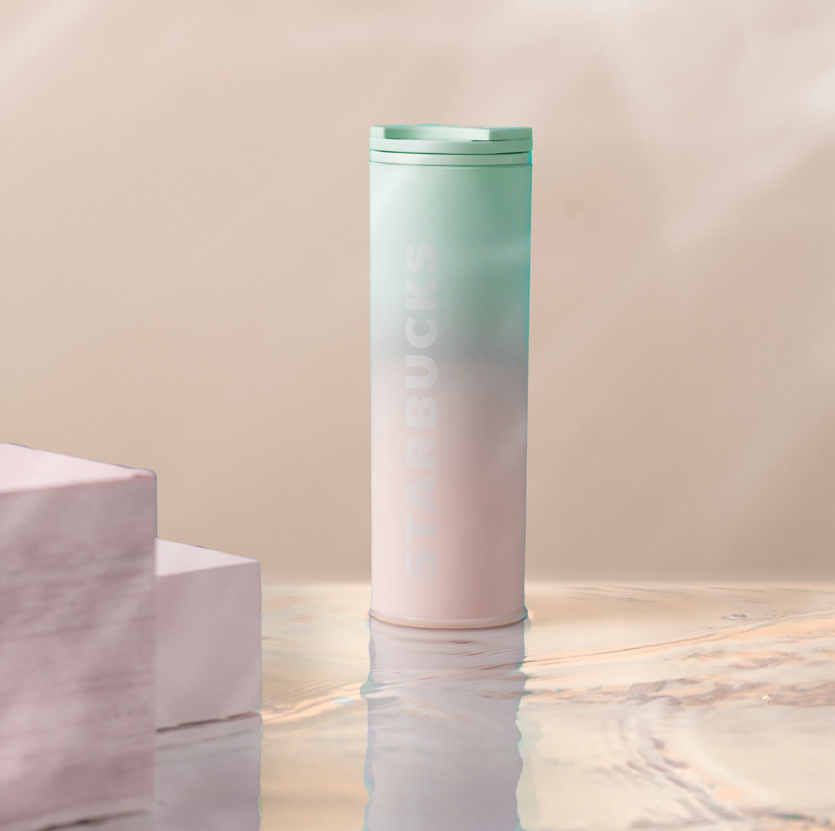 Starbucks Gradient Blue Pink Tumbler - Pastel Wonderland Singapore