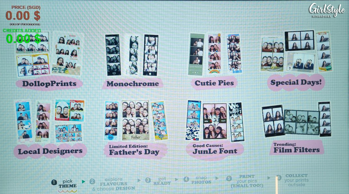 Dollop Print Club's Retro Photo Booth