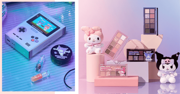 New Rom&nd x Sanrio Collection Has My Melody & Kuromi-Themed Palettes & Lip Tints