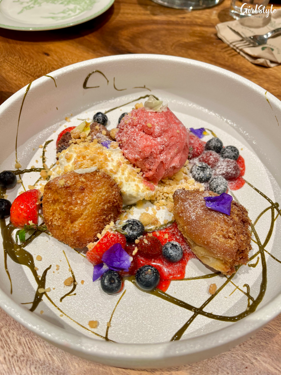 Double Fried Donut French Toast at Surrey Hills Grocer Raffles City