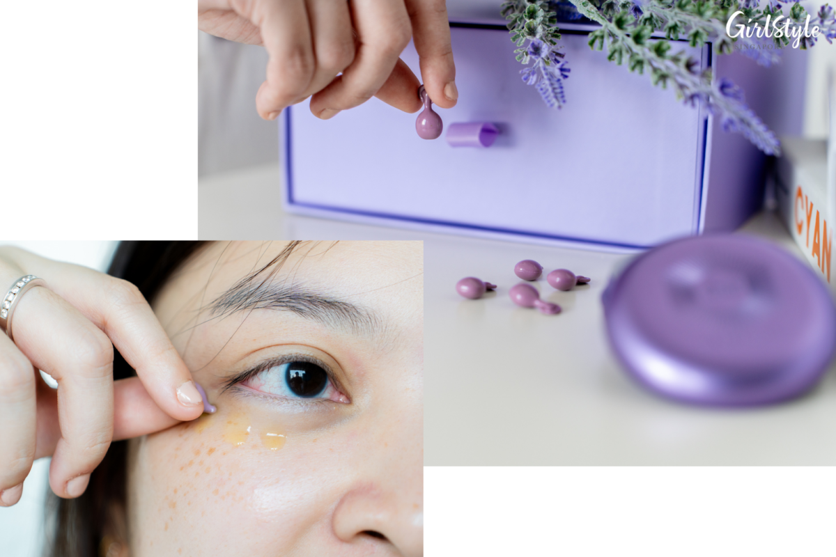 Applying the Anti-Wrinkle & Hydrating Daily Beauty Pearl