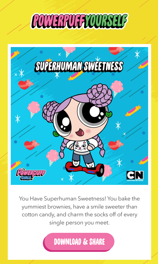 Powerpuff Yourself personality quiz