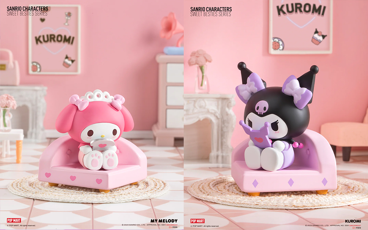 POP MART Has My Melody & Kuromi Sweet Besties Figurines So You Can