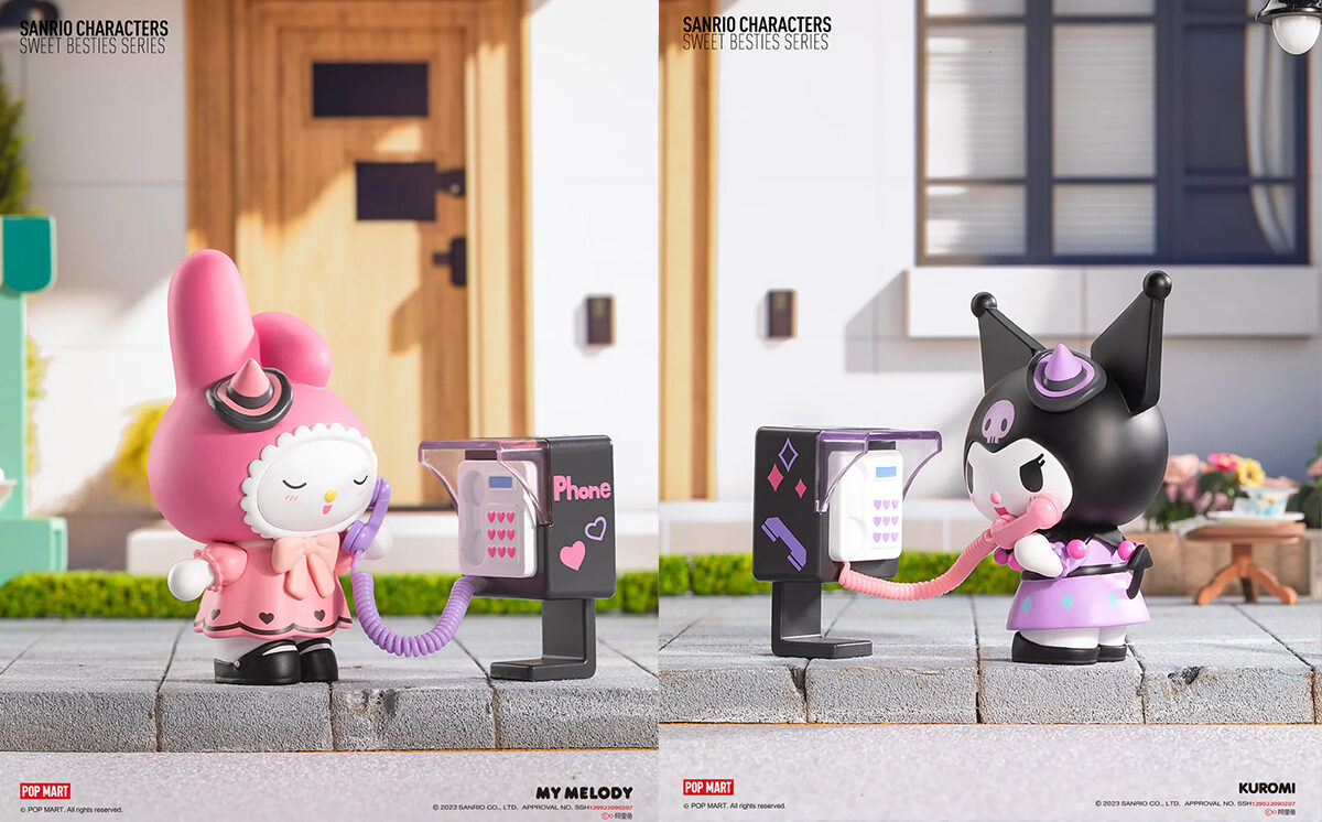 POP MART Has My Melody & Kuromi Sweet Besties Figurines So You Can