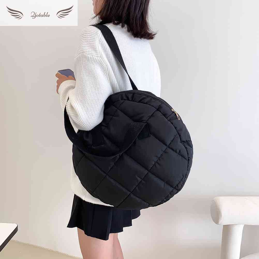 Yotable Circle Puffy Tote
