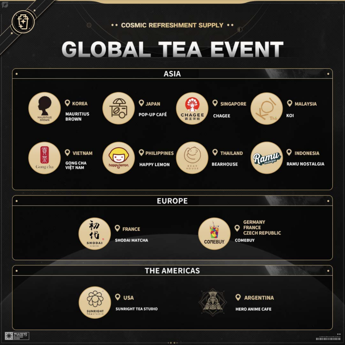 Honkai: Star Rail Global Tea Event - Cosmic Refreshment Supply