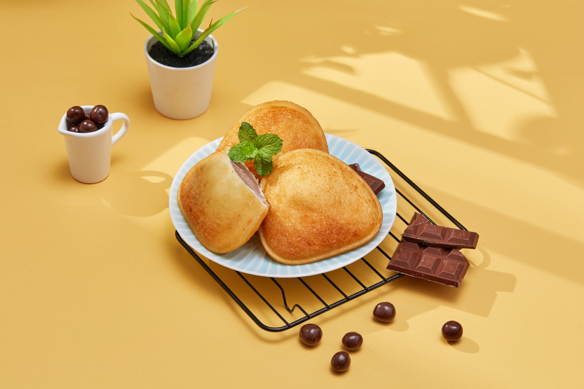 Frozen Heart Cocoa Chocolate Fried Ice Cream