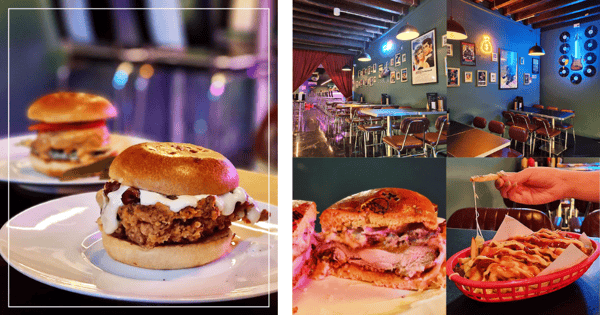 This Hidden American-Style Diner Has Juicy Burgers, Milkshakes & The Vibiest 80's Decor
