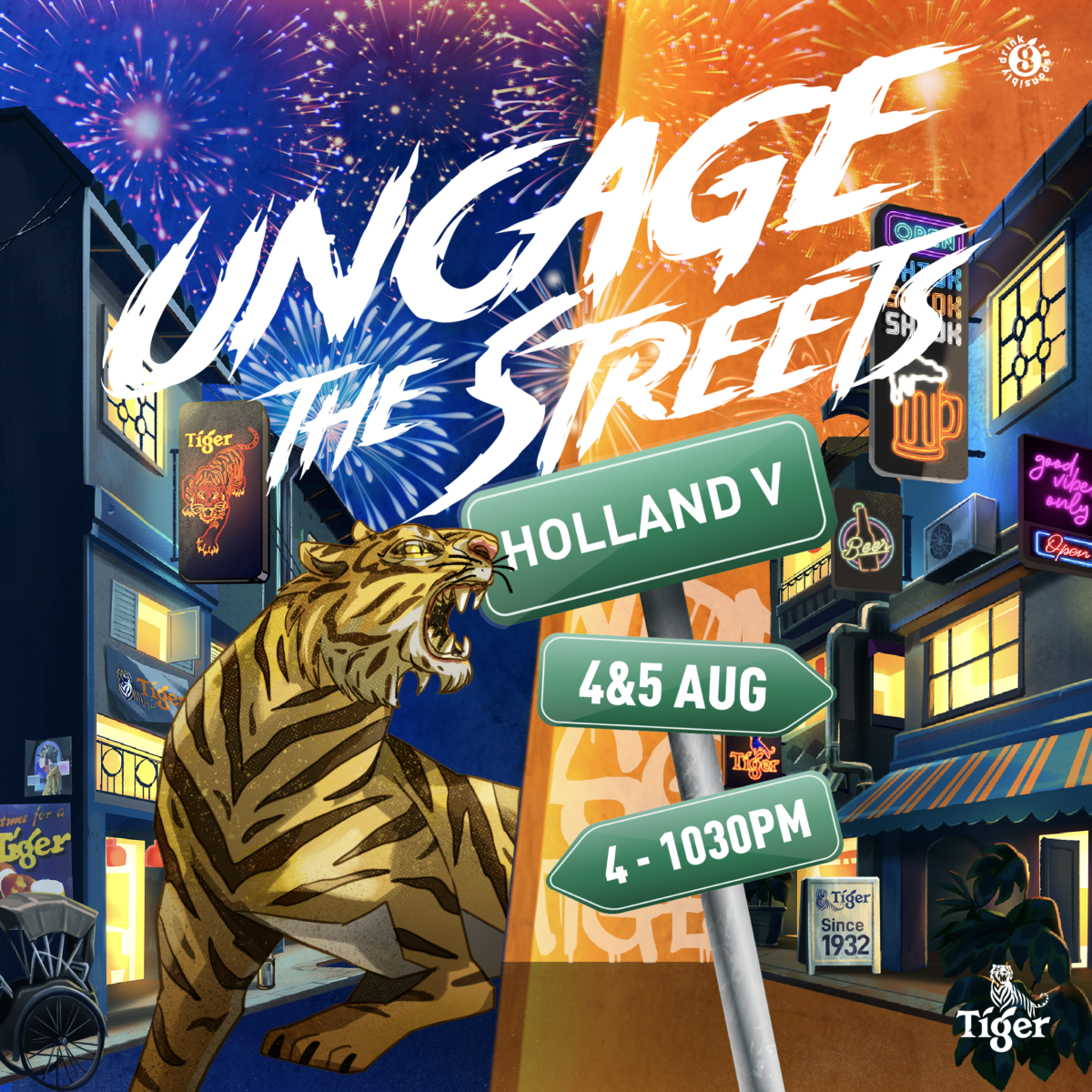 Roar with Tiger: Uncage the Streets 2023