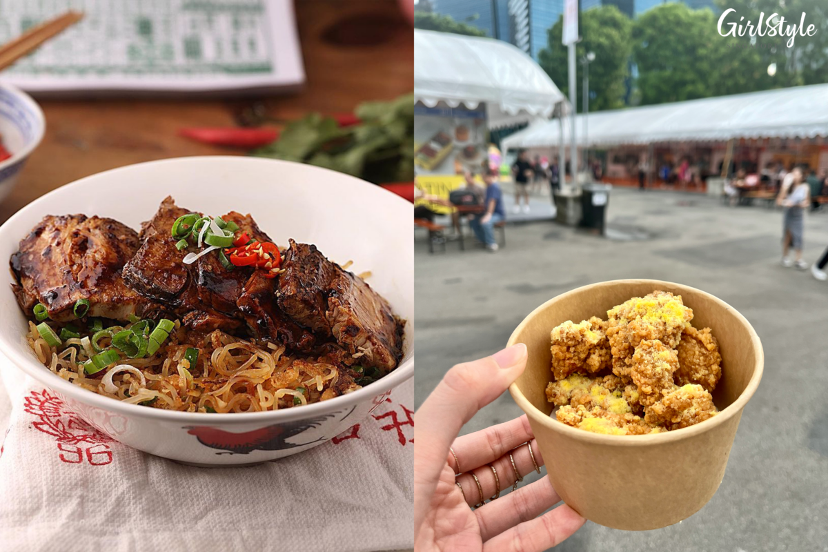 Cheeky Bee Hoon Salted Egg Fried Crispy Chicken