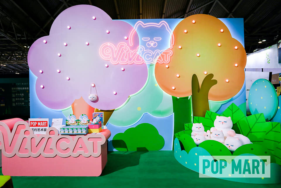 POP MART Shanghai Toy Show 2020 - ViViCat