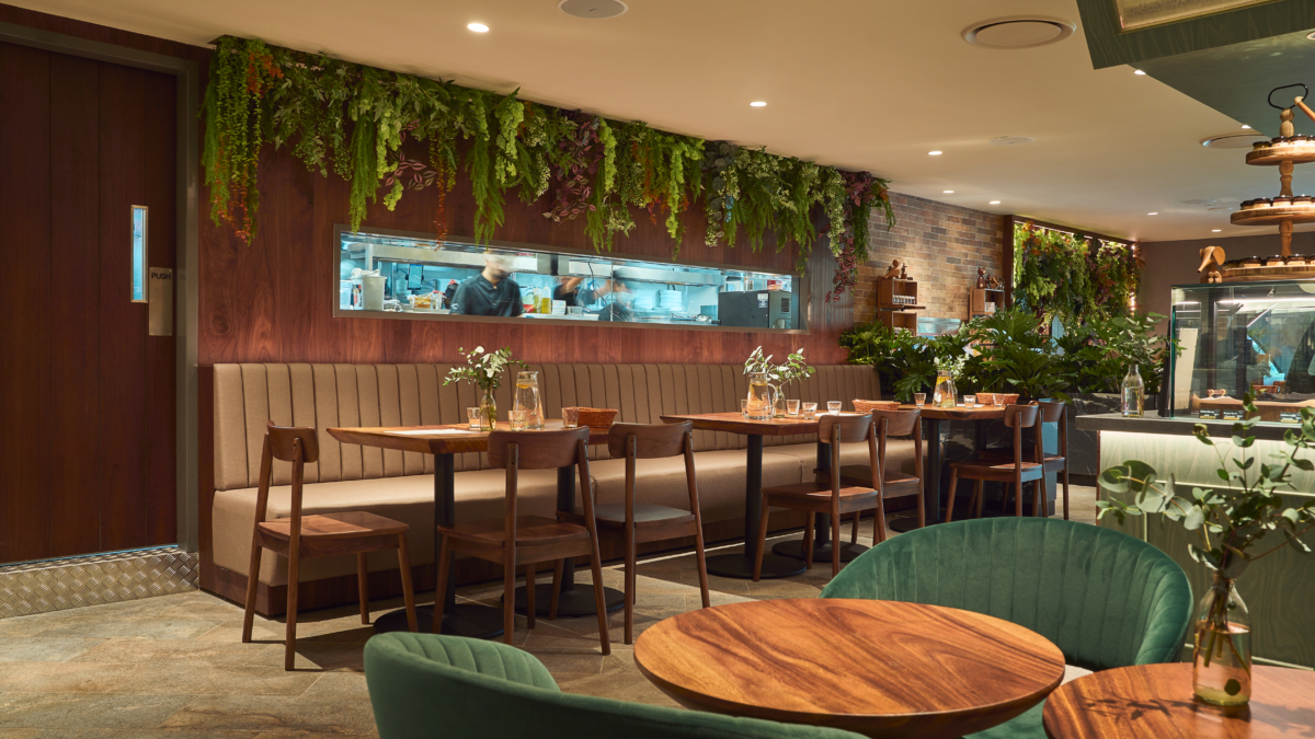 Open kitchen at Surrey Hills Grocer Raffles City