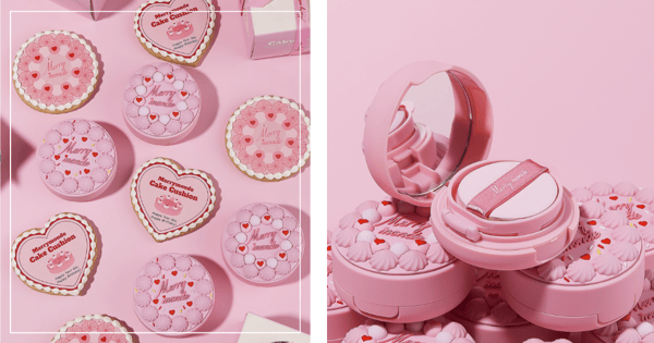 Korean Makeup Brand Merry Monde Has Pink Birthday Cake Cushion Foundations