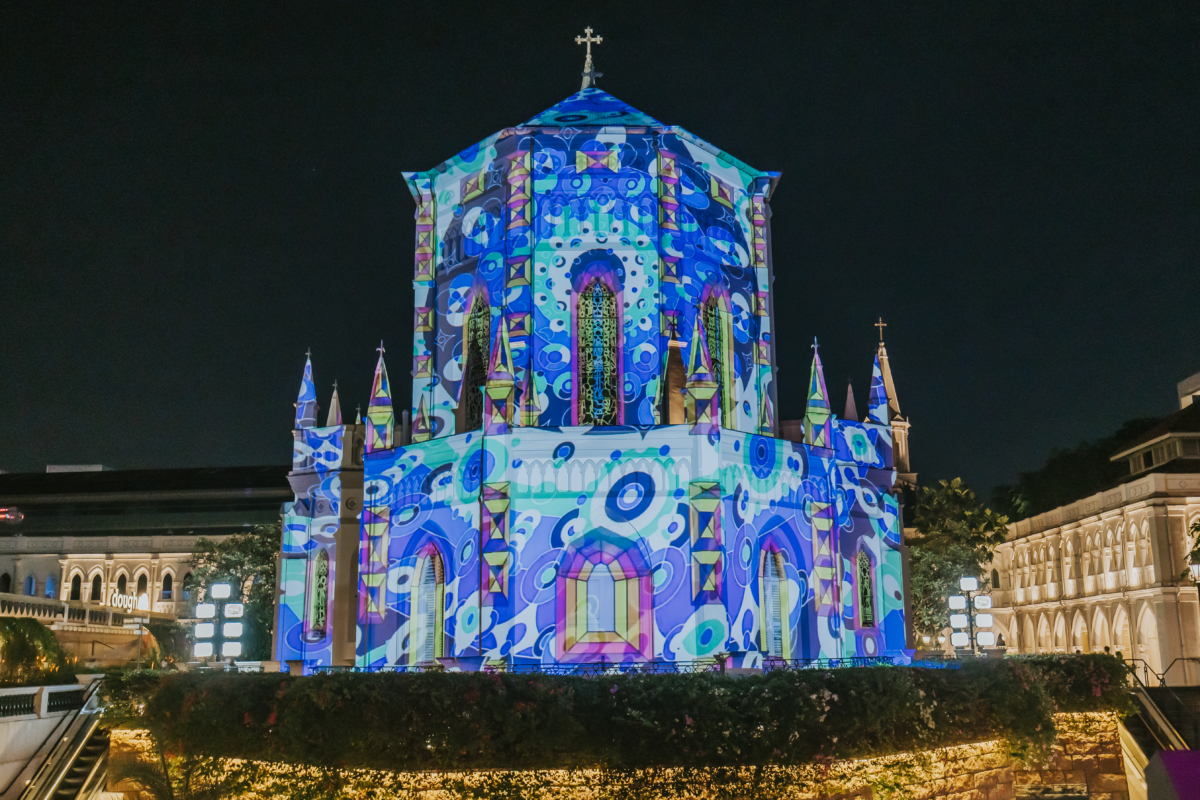 Projection Mapping - Port(al) City by Chris Chai