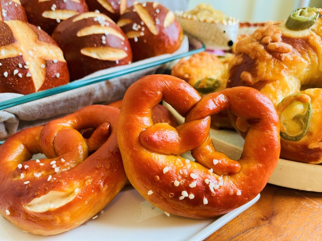 Here's Where You Can Find The Cutest HedgehogShaped Pretzels, Along With Authentic German