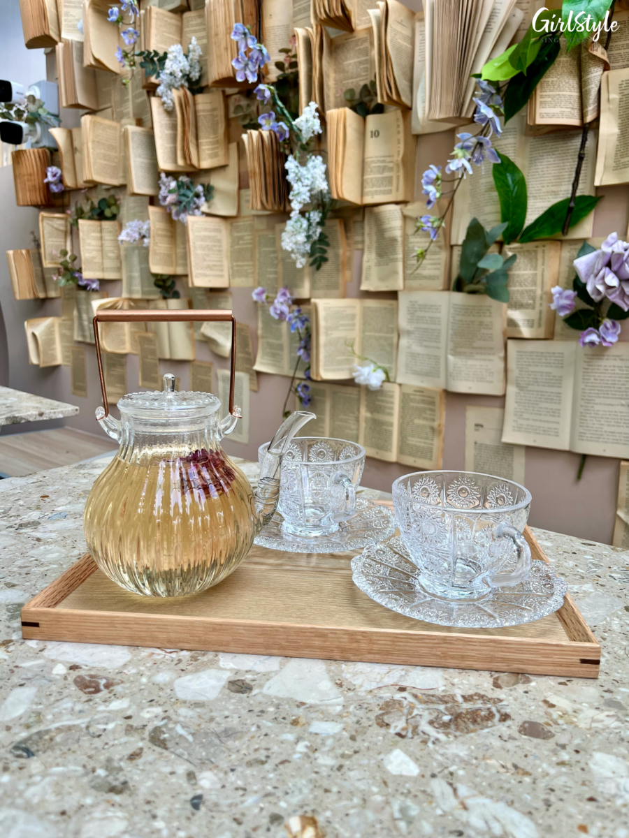 Yuzu Rose Tea at Nico Cafe @ Wheelock Place