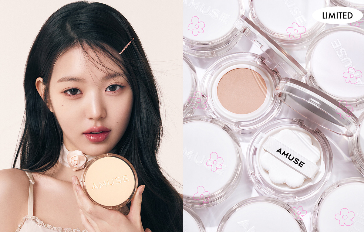 AMUSE Dew Jelly Vegan Cushion Daisy Edition