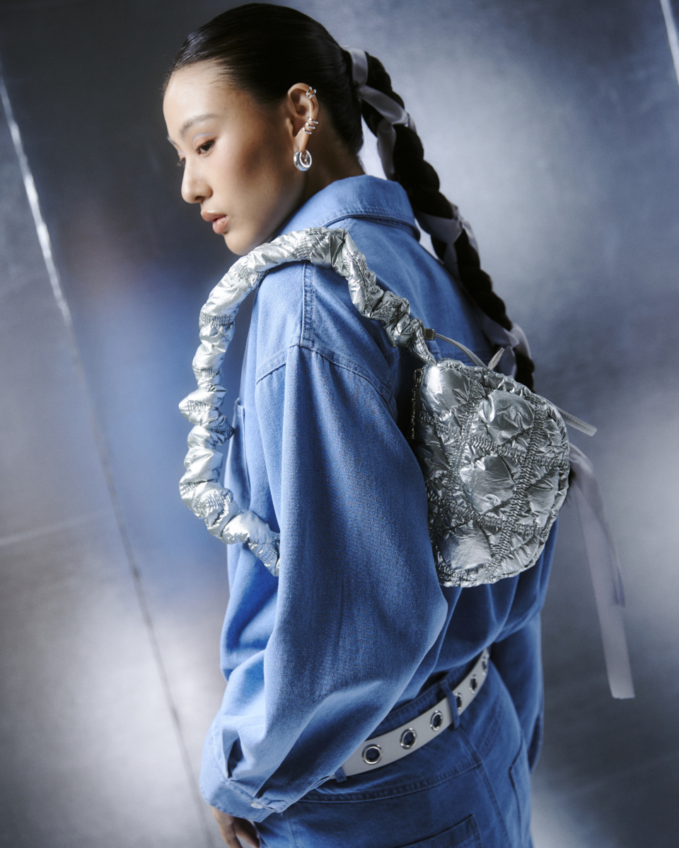 CARLYN POING Bag in Silver