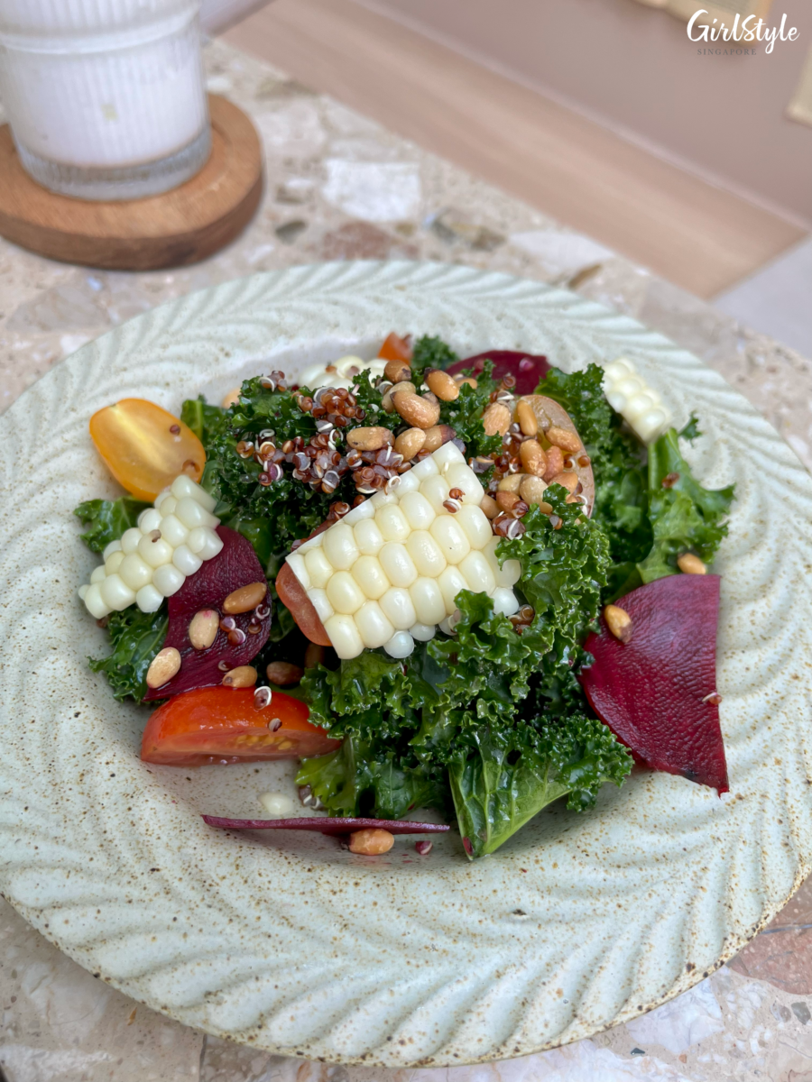 Healthy Kale Salad at Nico Cafe @ Wheelock