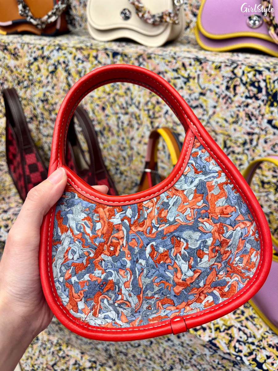 Mini Ergo Bag With Crossbody Strap In Upcrushed Upcrafted Leather
