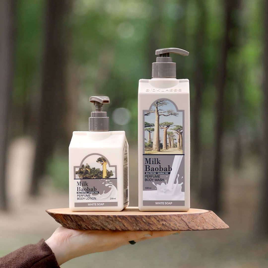 Milk Baobab Perfume Body Wash and Body Lotion