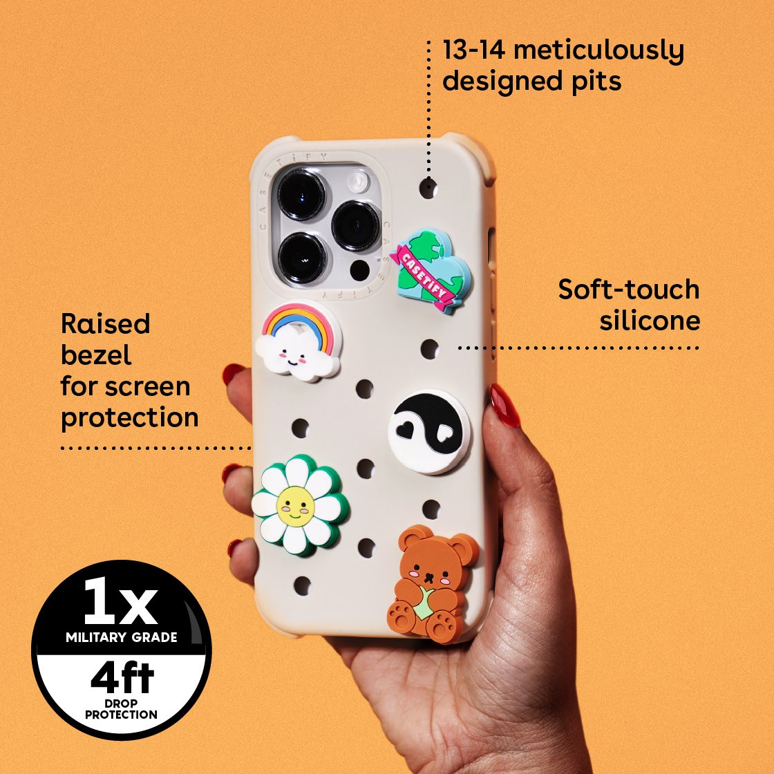 CASETiFY Push-In iPhone Cases