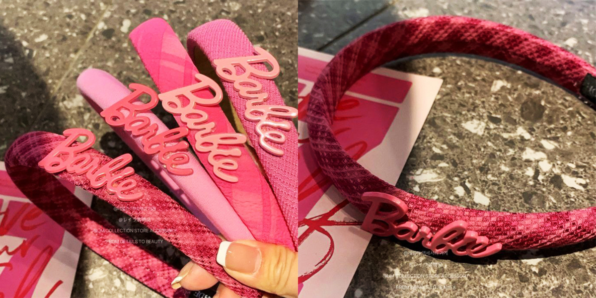Pink Barbie Hairband