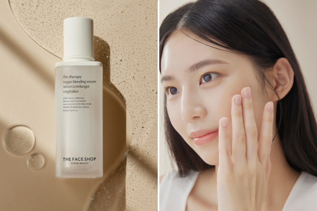 The Therapy Vegan’s Blending Serum helps to diminish wrinkles