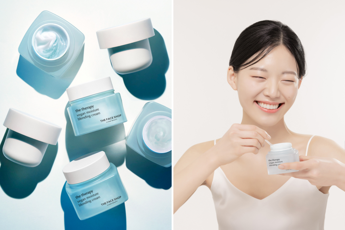 Be sure to mix The Therapy Vegan’s Moisture Blending Cream