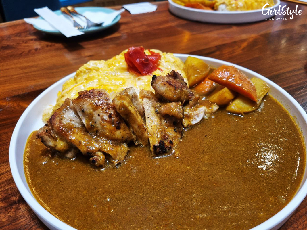 Ohayo Mama San Omu Curry Rice