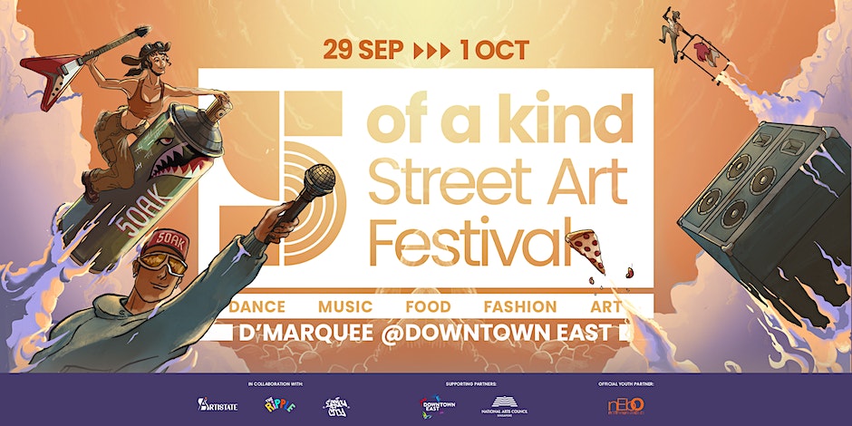 5 Of A Kind Street Art Festival 2023