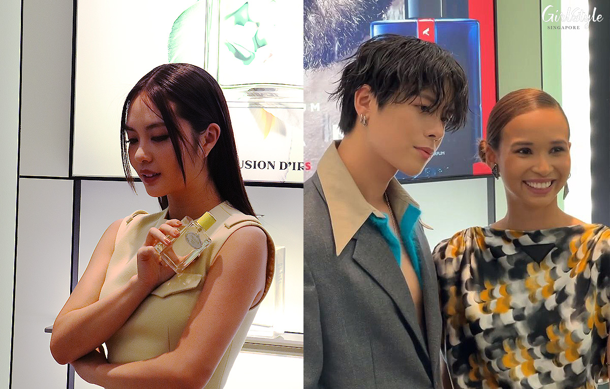 Chantalle Ng, Glenn Yong & Iman Fandi at Prada Beauty VivoCity