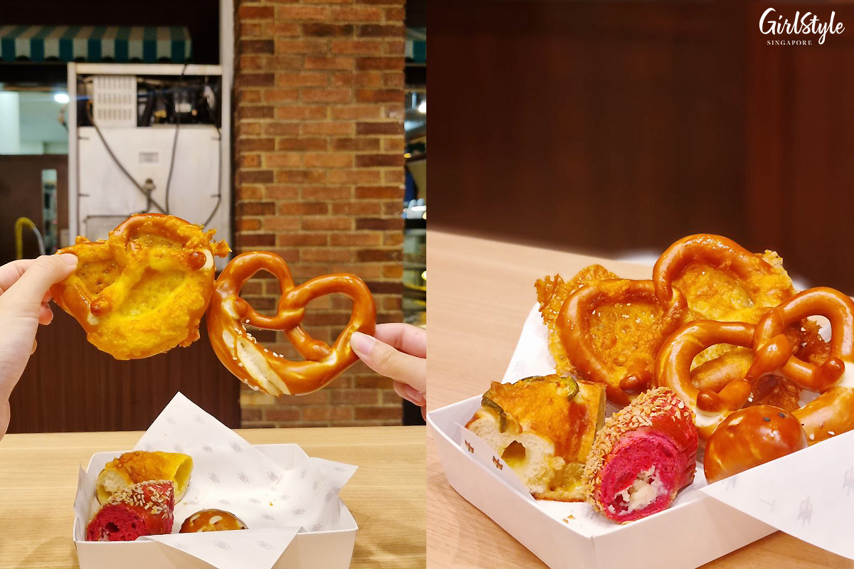Park Bäckerei Plain Pretzel & Cheese Pretzel