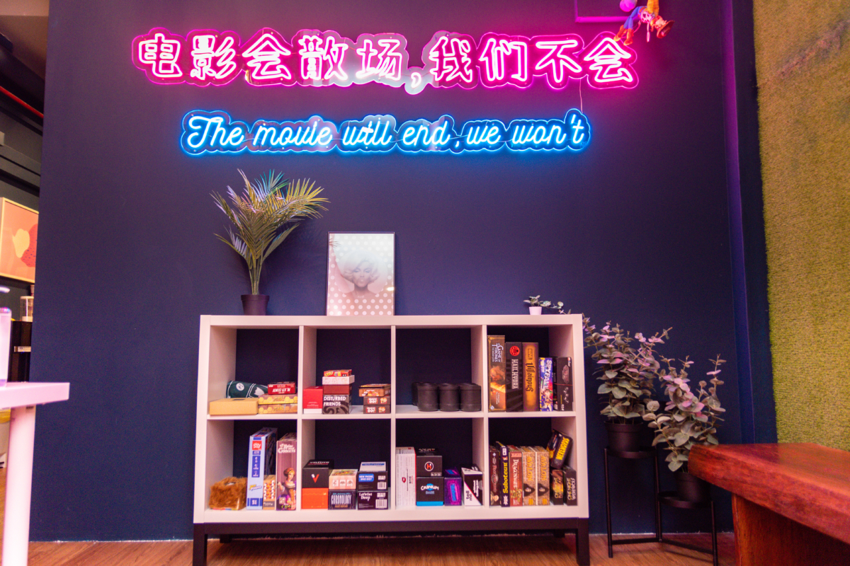 Board games at Lazy Potato