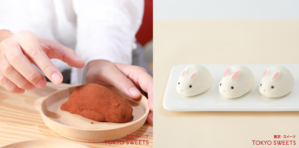 Dirty Bear Chocolate Mochi & Yuzu Rabbit Mochi