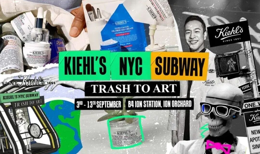 Kiehl’s NYC Subway: Trash to Art