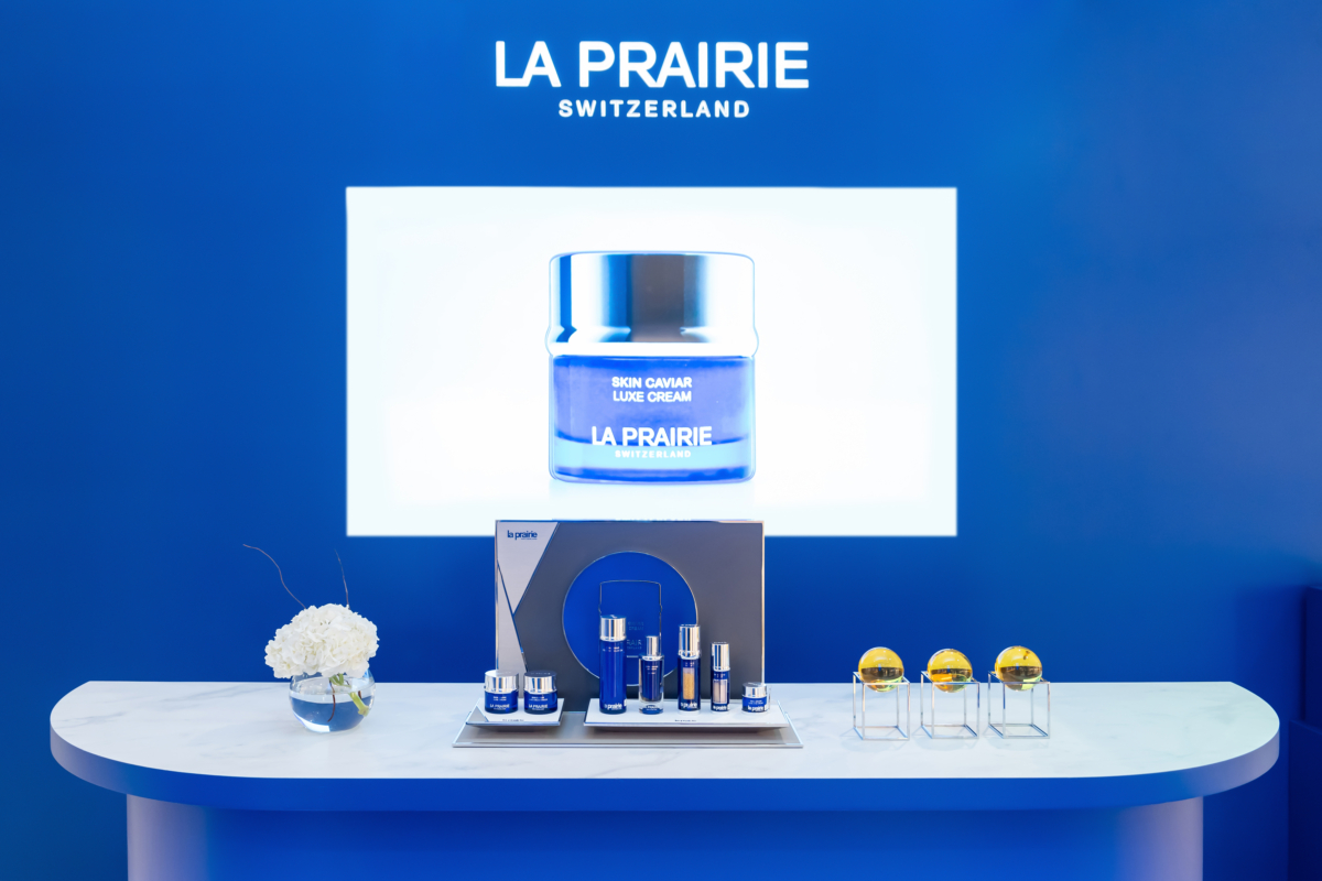 La Prairie Cobalt Immersion Pop-up at ION Orchard