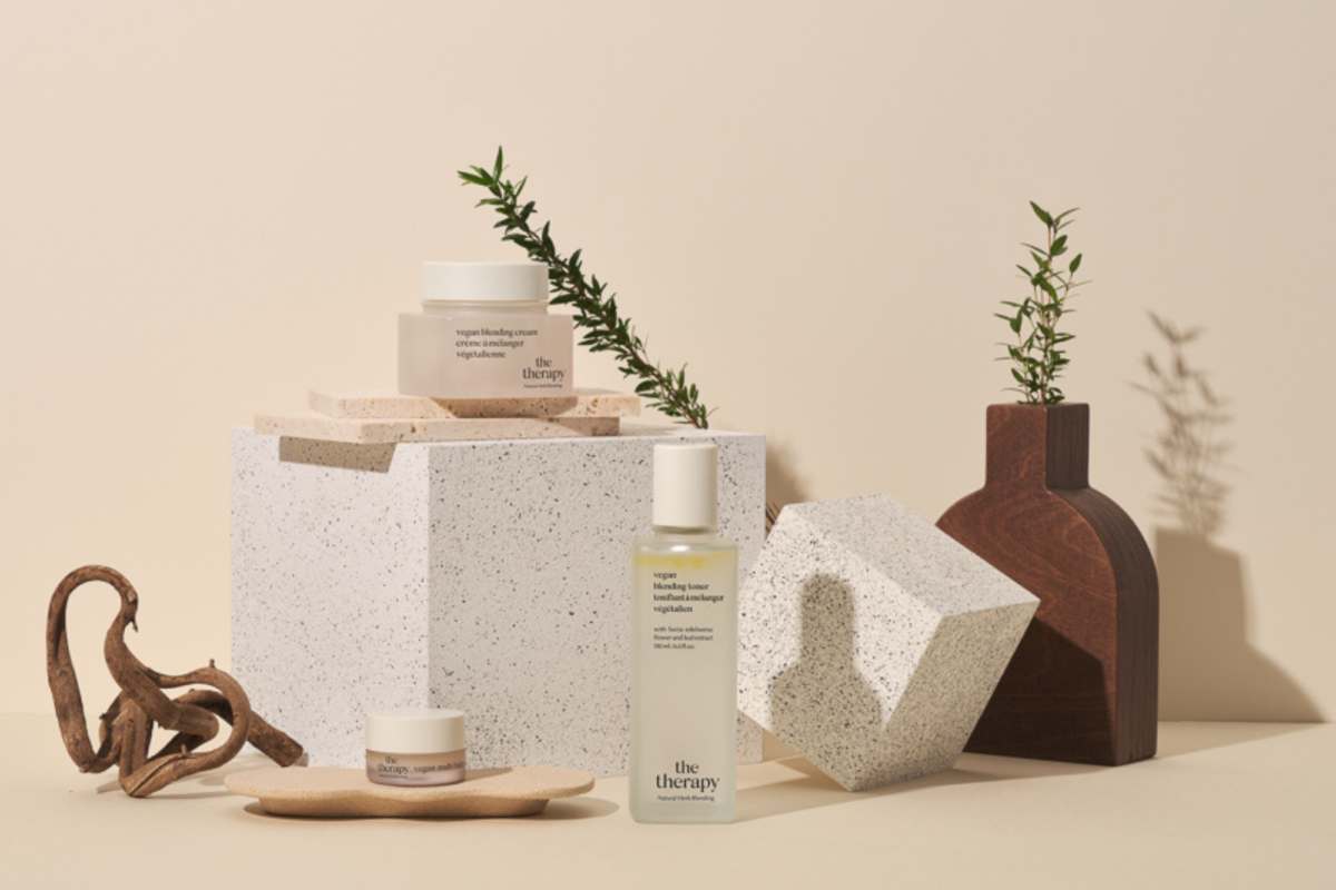 Some products from The Therapy Vegan range
